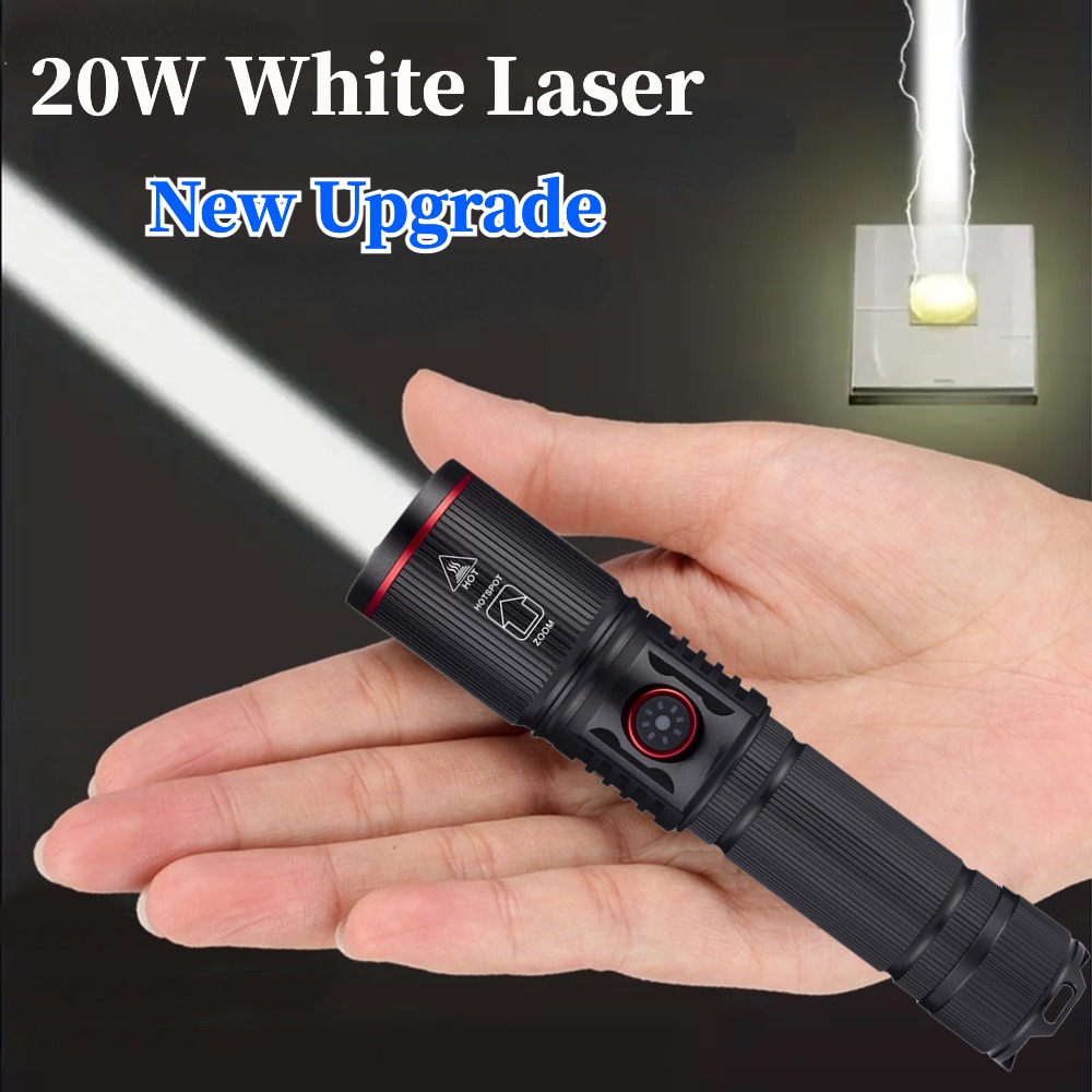 ไฟฉาย LED ทรงพลัง แบบชาร์จไฟได - Jump Rope บทวิจารณ์และราคา